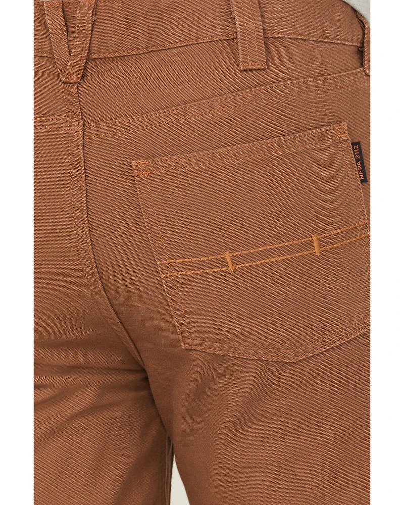 Hawx Men's FR Double Front Straight Canvas Pants