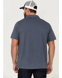 Brothers and Sons Men's Short Sleeve Slub Polo Shirt