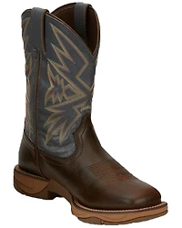 Tony Lama Men's Bartlett Coffee Western Work Boots - Soft Toe