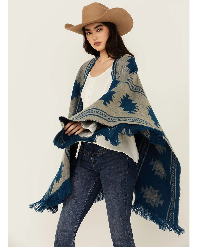 Idyllwind Women's Fesslers Reversible Shawl