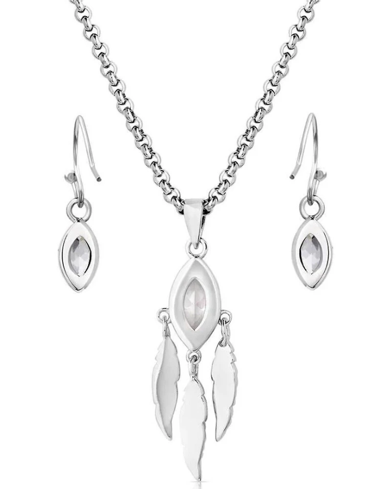 Montana Silversmiths Women's Catching Light Jewelry Set - 2 Piece