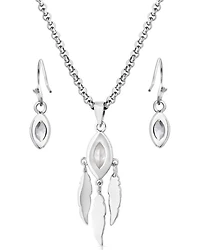 Montana Silversmiths Women's Catching Light Jewelry Set - 2 Piece