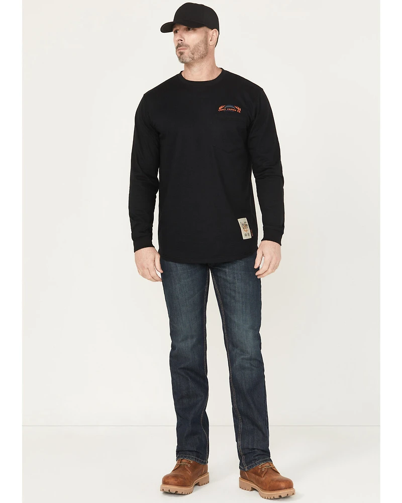 Cody James Men's FR Canter Dark Wash Straight Denim Jeans - Big