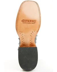 Shyanne Women's Kacie Exotic Ostrich Western Boots - Broad Square Toe