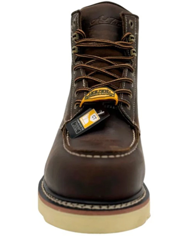 AdTec Men's 6" Rancho Moc Work Boots - Composite Toe