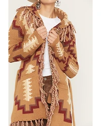 Tasha Polizzi Women's August Southwestern Print Cardigan