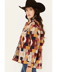 Shyanne Women's Geo Southwestern Print Shacket