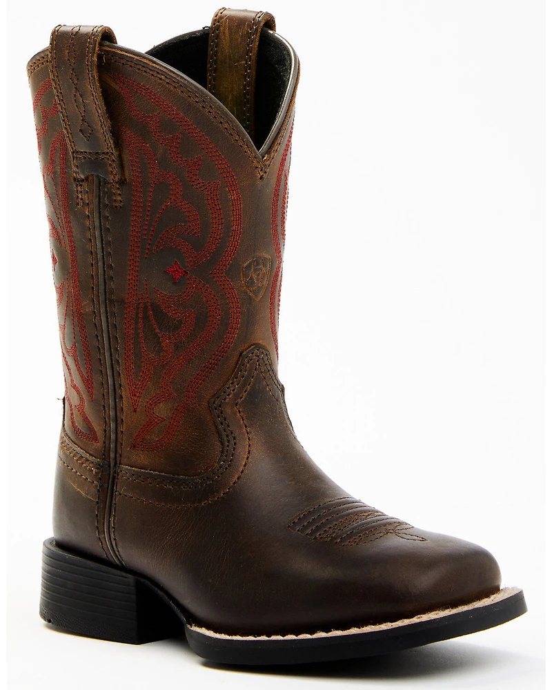 Ariat Boys' Quickdraw Western Boots - Square Toe