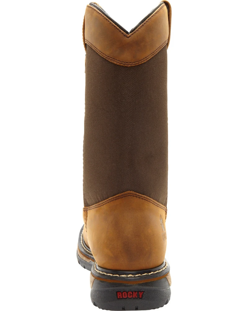 Rocky Ride Insulated Waterproof Wellington Work Boots