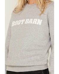 Boot Barn Women's Logo Crewneck Sweatshirt