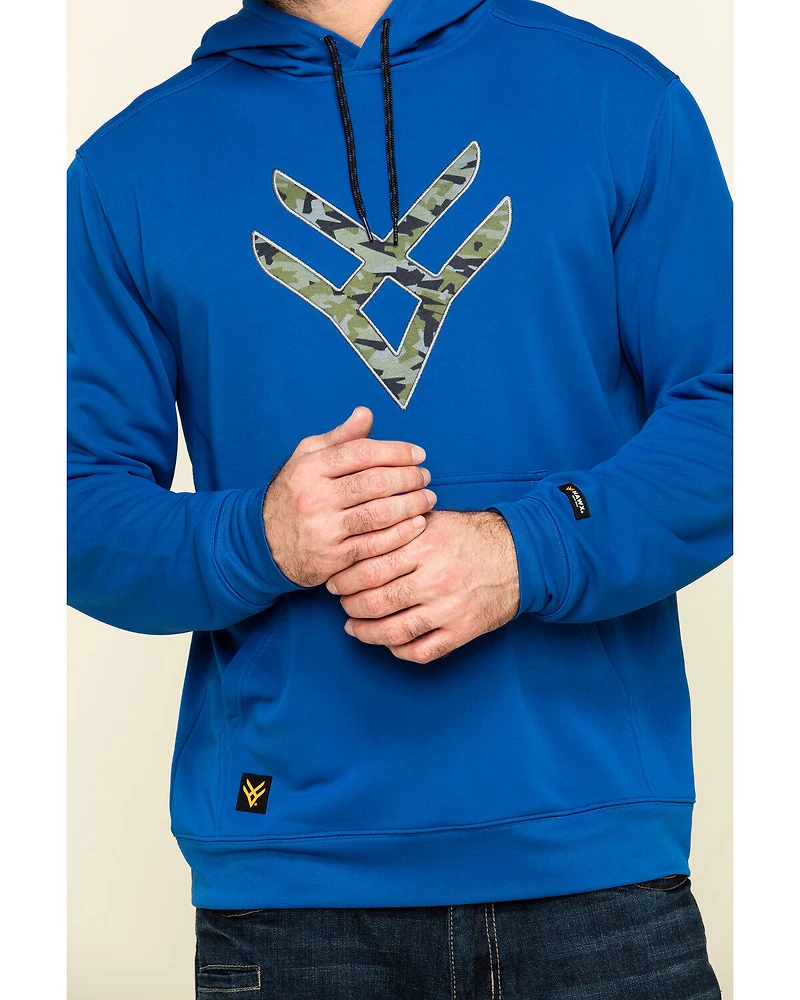 Hawx Men's Tech Logo Hooded Work Sweatshirt