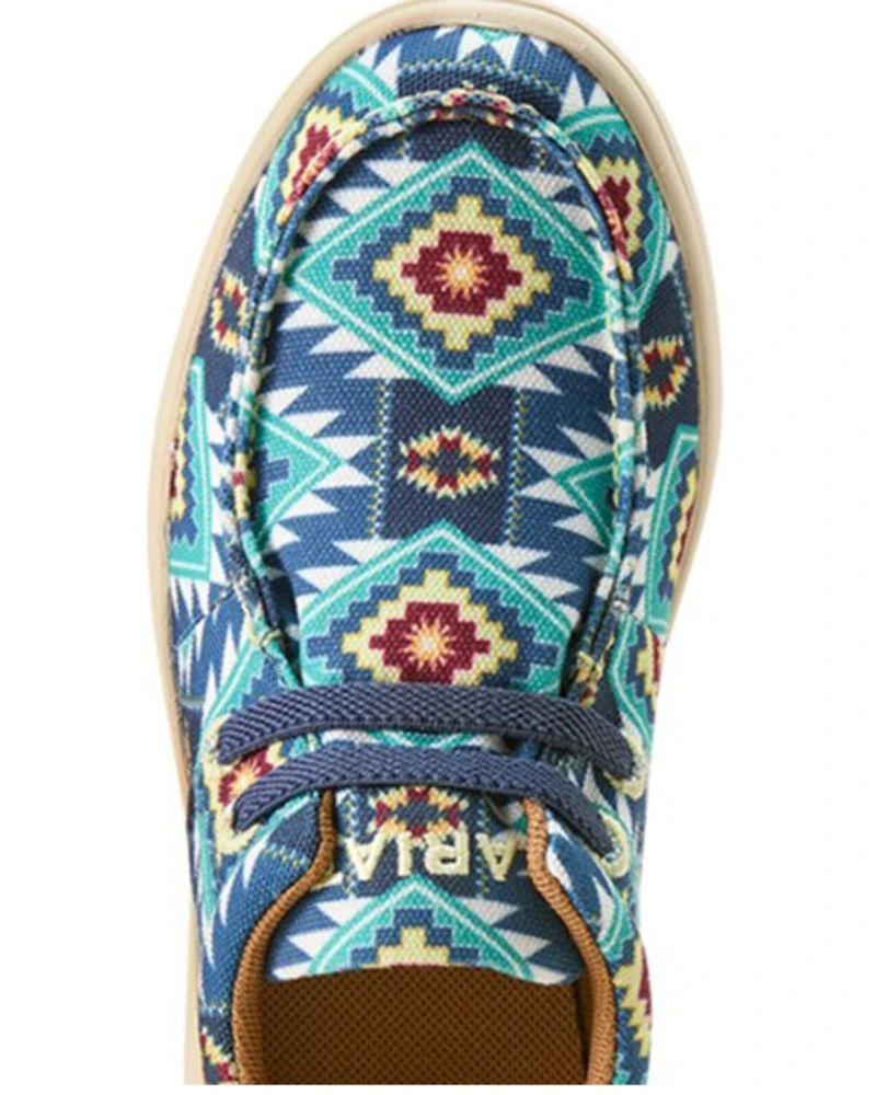 Ariat Little Boys' Southwestern Print Hilo Casual Shoes - Moc Toe