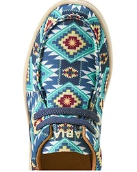 Ariat Little Boys' Southwestern Print Hilo Casual Shoes - Moc Toe