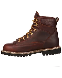 Georgia Boot Men's 6" Waterproof Lace-To-Toe Work Boots - Soft Toe