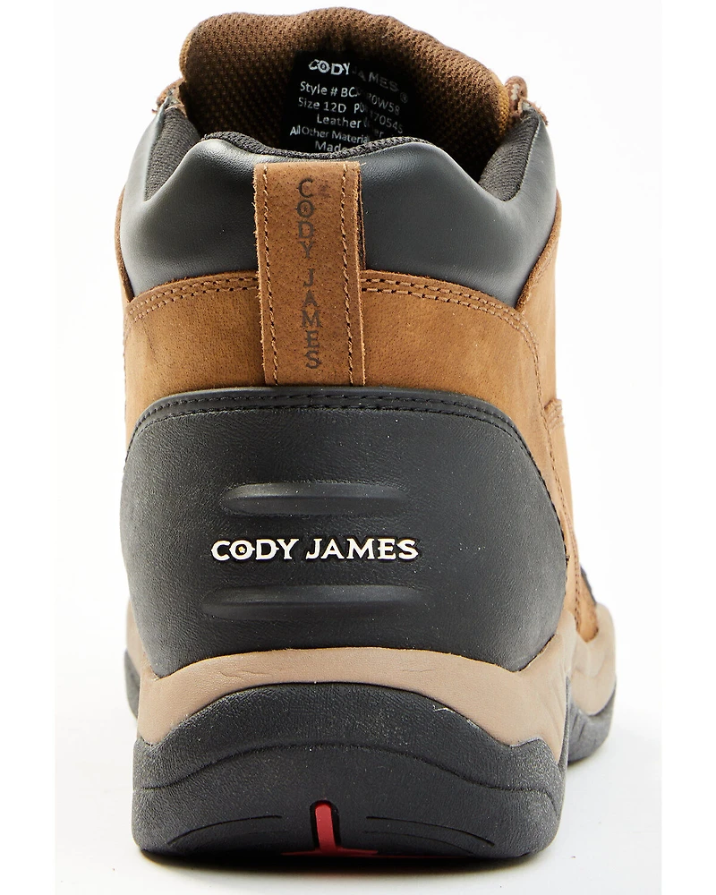 Cody James Men's 5" Endurance Soft Song Shin Buff Lace-Up Work Boots - Toe