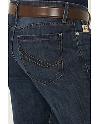 Cinch Men's Grant Dark Wash Relaxed Bootcut Performance Stretch Denim Jeans