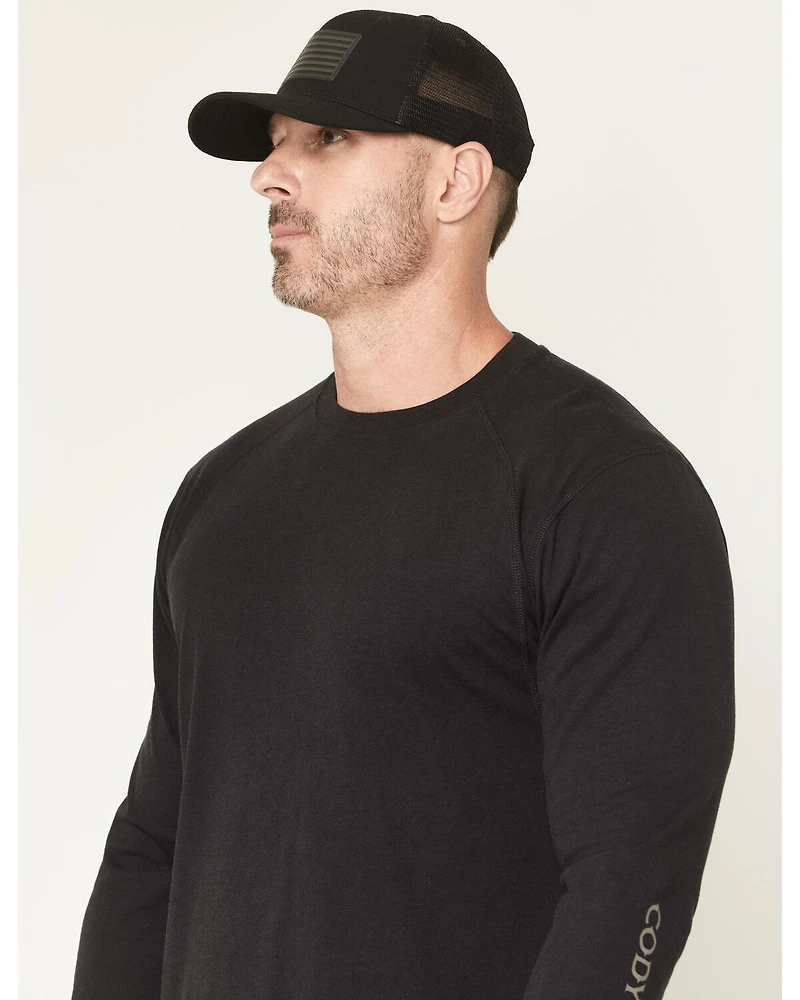 Cody James Men's FR Black Spot Lightweight Long Sleeve Tech T-Shirt