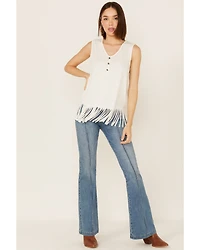 Tasha Polizzi Women's Abby Fringe Tank Top