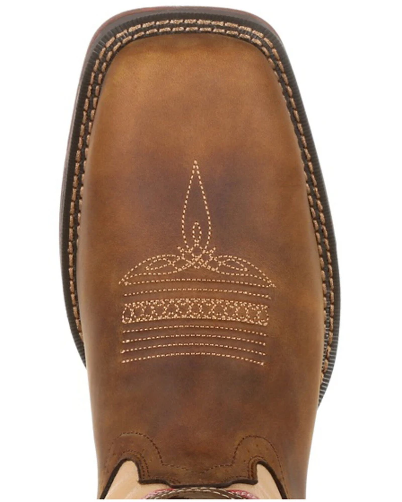 Durango Men's Florida State Flag Western Performance Boots - Square Toe