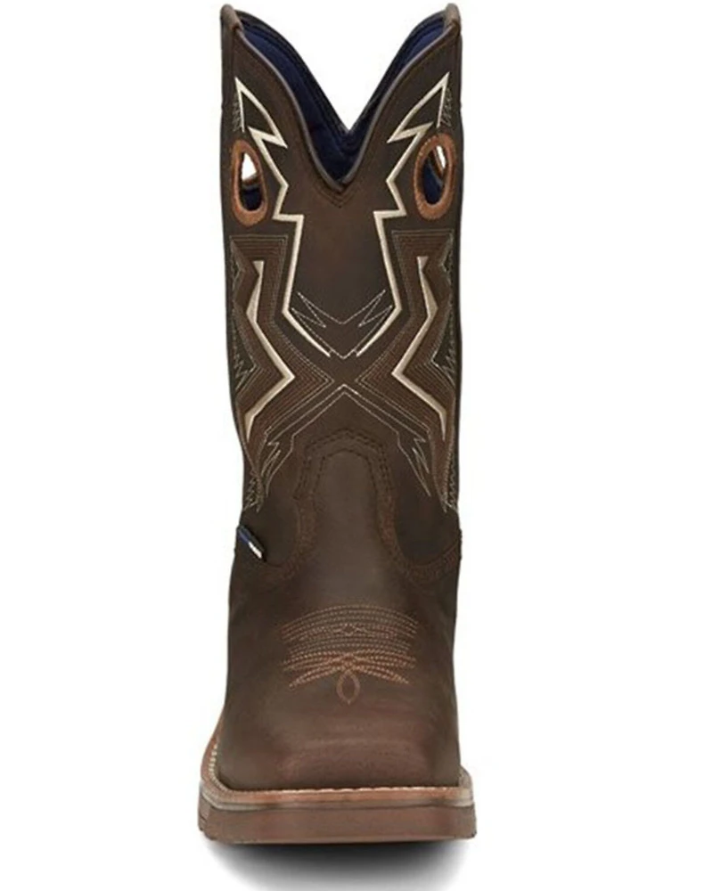 Tony Lama Men's Force Waterproof Western Work Boots - Composite Toe