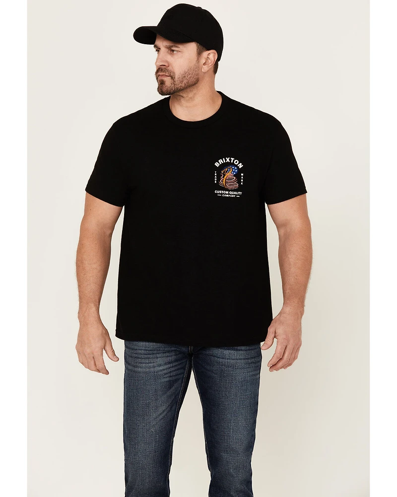 Brixton Men's Boot Barn Exclusive Americobra Short Sleeve Graphic T-Shirt