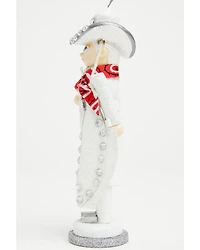 Kurt Adler Hollywood Rhinestone Cowgirl Nutcracker Ornament