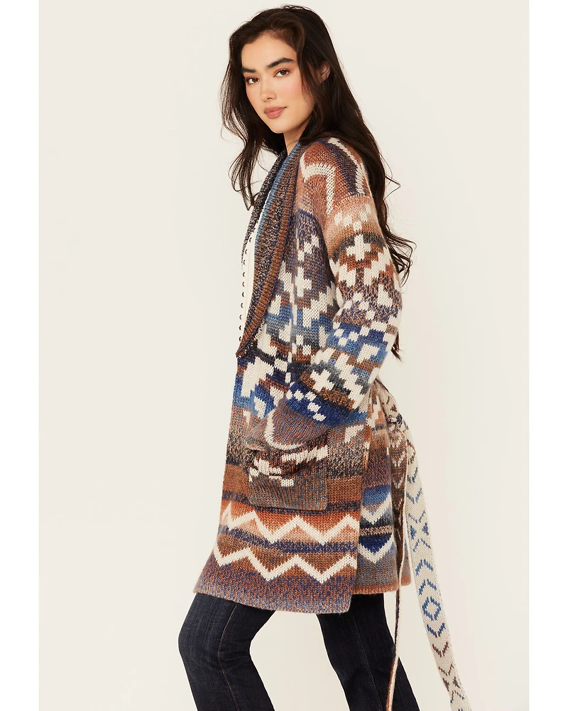 Idyllwind Women's Myhr Southwestern Print Cardigan