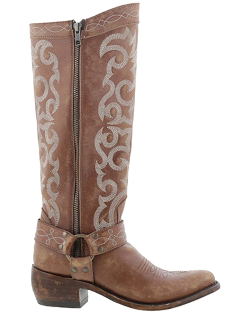 Liberty Black Women's Taylor Greta Harness Boots - Round Toe