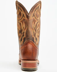 Double H Men's Boot Barn Exclusive 11" Domestic I.C.E™ Saddle Vamp Performance Western Boots - Broad Square Toe