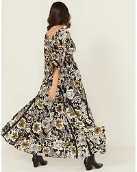 Free People Women's Dixie Floral Print Maxi Dress