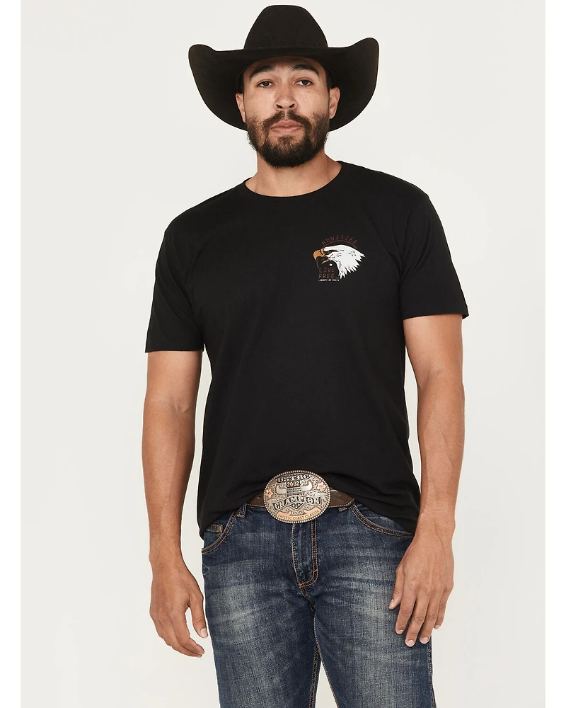 Howitzer Men's Dare Eagle Short Sleeve Graphic T-Shirt