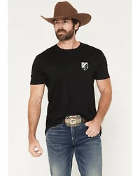 RANK 45® Men's USA Bull Short Sleeve Graphic T-Shirt