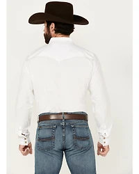 Wrangler Retro Premium Men's Solid Long Sleeve Snap Western Shirt - Tall