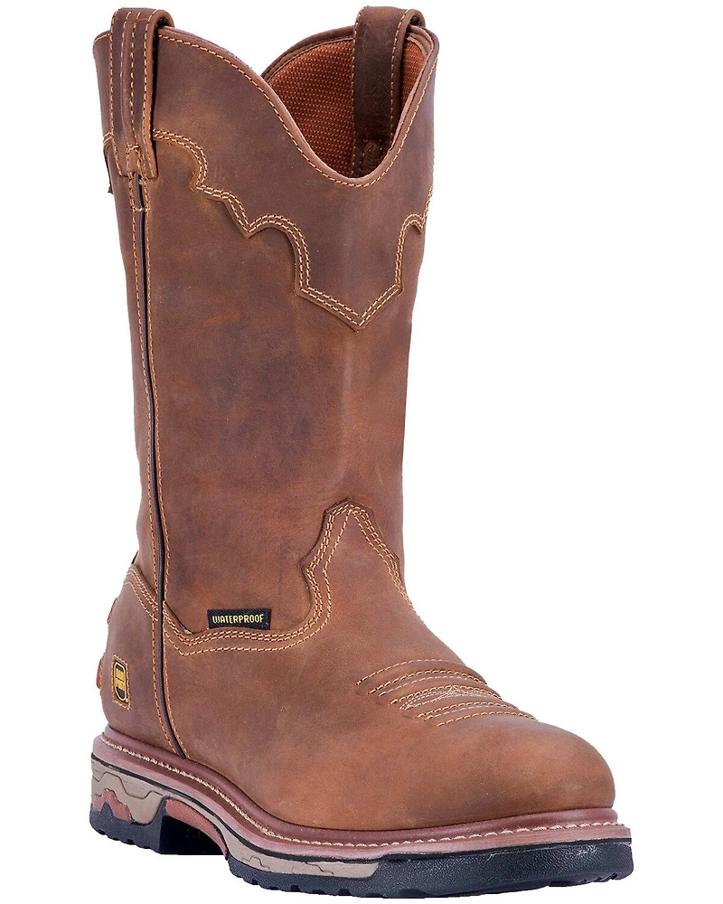 Dan Post Men's Journeyman Waterproof Work Boots - Soft Toe