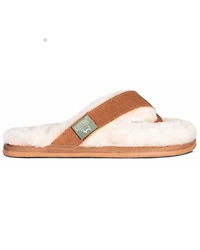 Cloud Nine Women's Sheepskin Lined Flip Flops