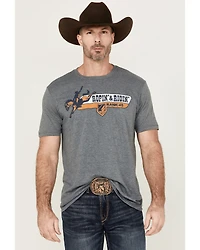 RANK 45® Men's Ridin' & Ropin' Short Sleeve Graphic T-Shirt