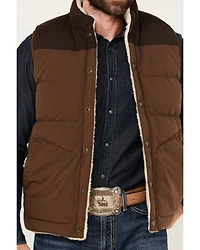 Brothers and Sons Men's Upland Reversible Sherpa Down Vest