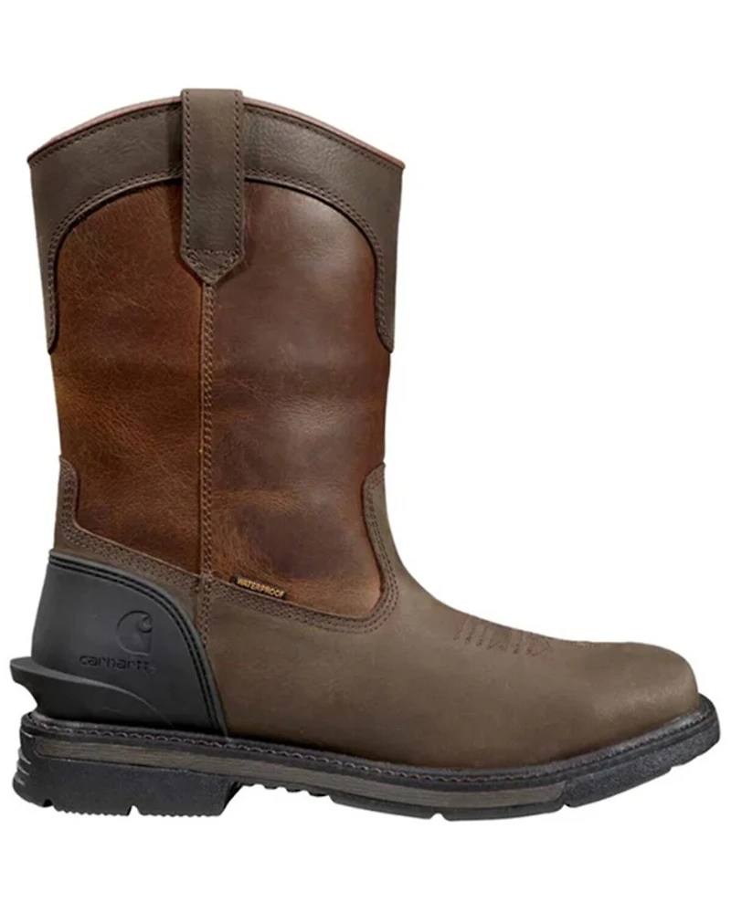 Carhartt Men's Montana 11" Waterproof Wellington Work Boots - Steel Toe