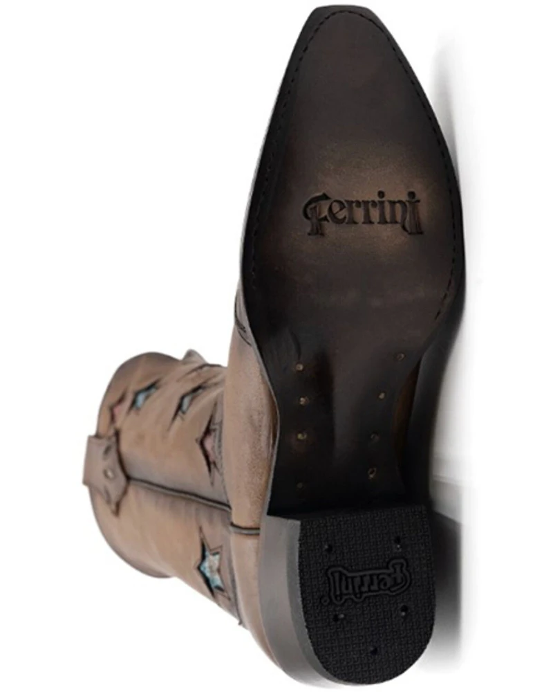 Ferrini Women's Estrella Western Boots - Snip Toe