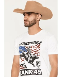 RANK 45® Men's American Freedom Short Sleeve Graphic T-Shirt
