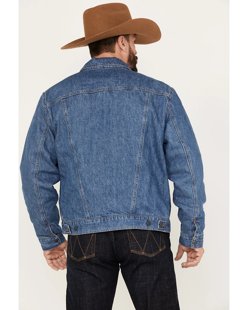 Wrangler Men's Serape Lined Denim Jacket