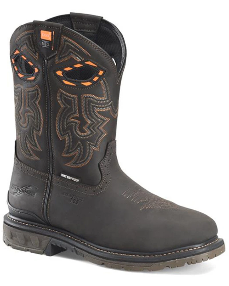 Double H Men's Bruner Waterproof Met Guard Work Boots - Composite Toe