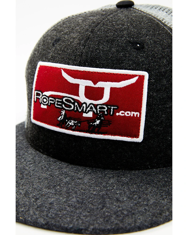 RopeSmart Men's Classic Patch Mesh-Back Trucker Cap