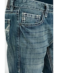 Rock & Roll Denim Men's Pistol Med Bootcut Jeans