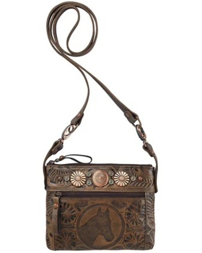 American West Women's Western Crossbody Bag
