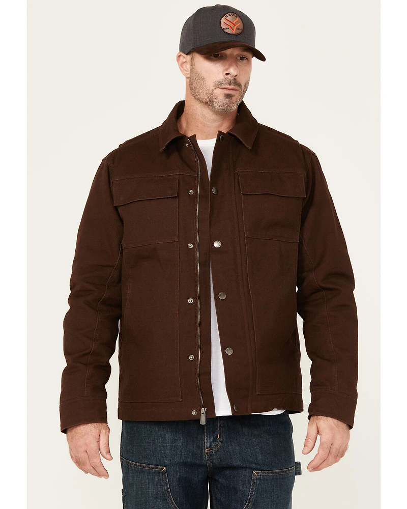Lucky Brand Workwear Men's Chore Insulated Canvas Work Jacket