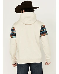 RANK 45® Men's Sworn Border Print Hooded Sweatshirt