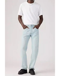 Levi's Men's 501 '93 Light Wash Straight Leg Relaxed Fit Stretch Denim Jeans