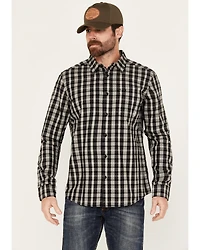 Brothers and Sons Men's Atascosa Plaid Print Long Sleeve Button-Down Western Shirt
