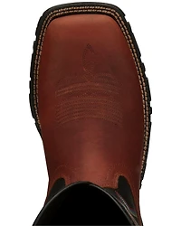 Tony Lama Men's Roustabout Brick Western Work Boots - Soft Toe
